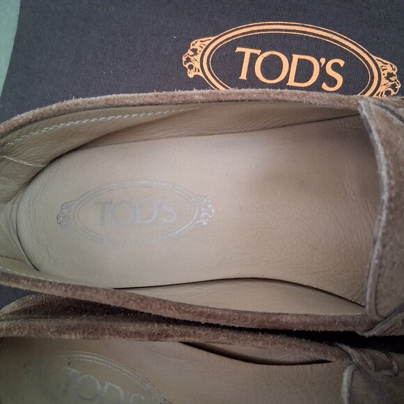 TOD\'s Suede Loafers Slip On Shoes main image 13